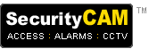 SecurityCAM - Access : Alarms : CCTV - logo